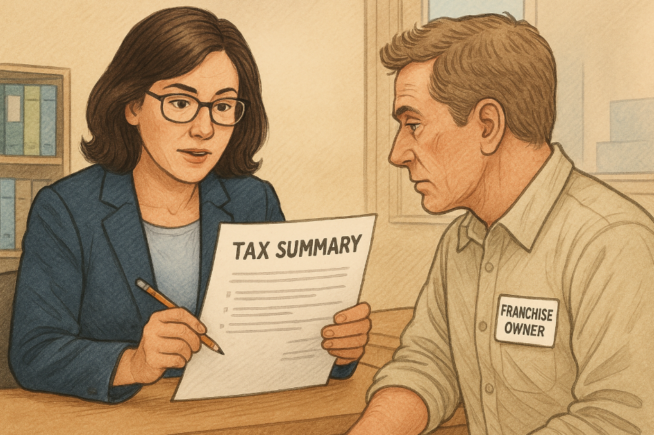 Are monthly franchise fees tax deductible ?